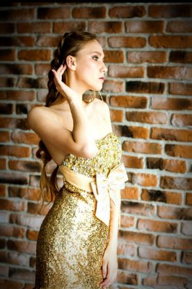 Изображение ВЕЧЕРНЕЕ ПЛАТЬЕ GOLDEN GLAMOUR